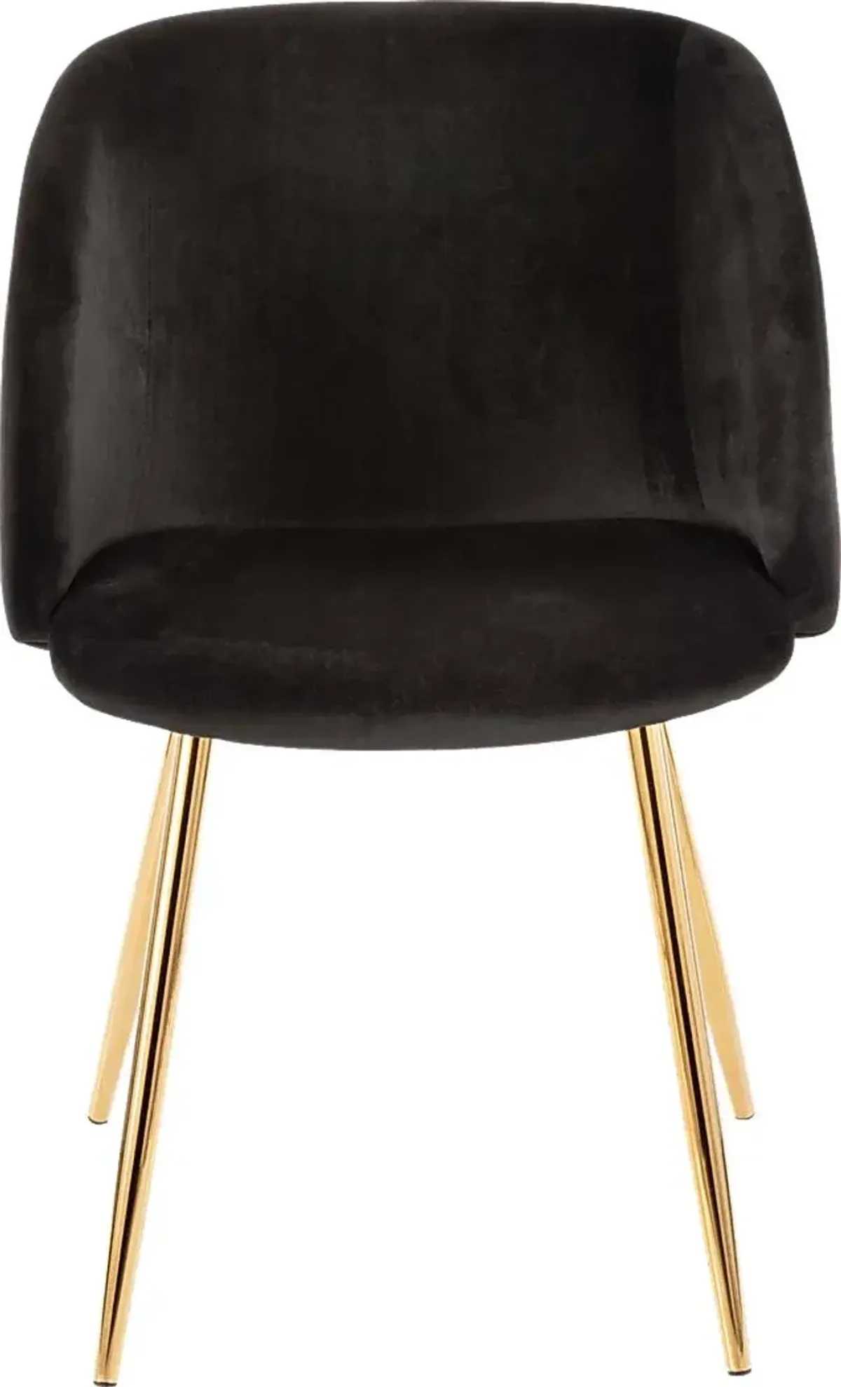 Fulham Black Dining Chair, Set of 2