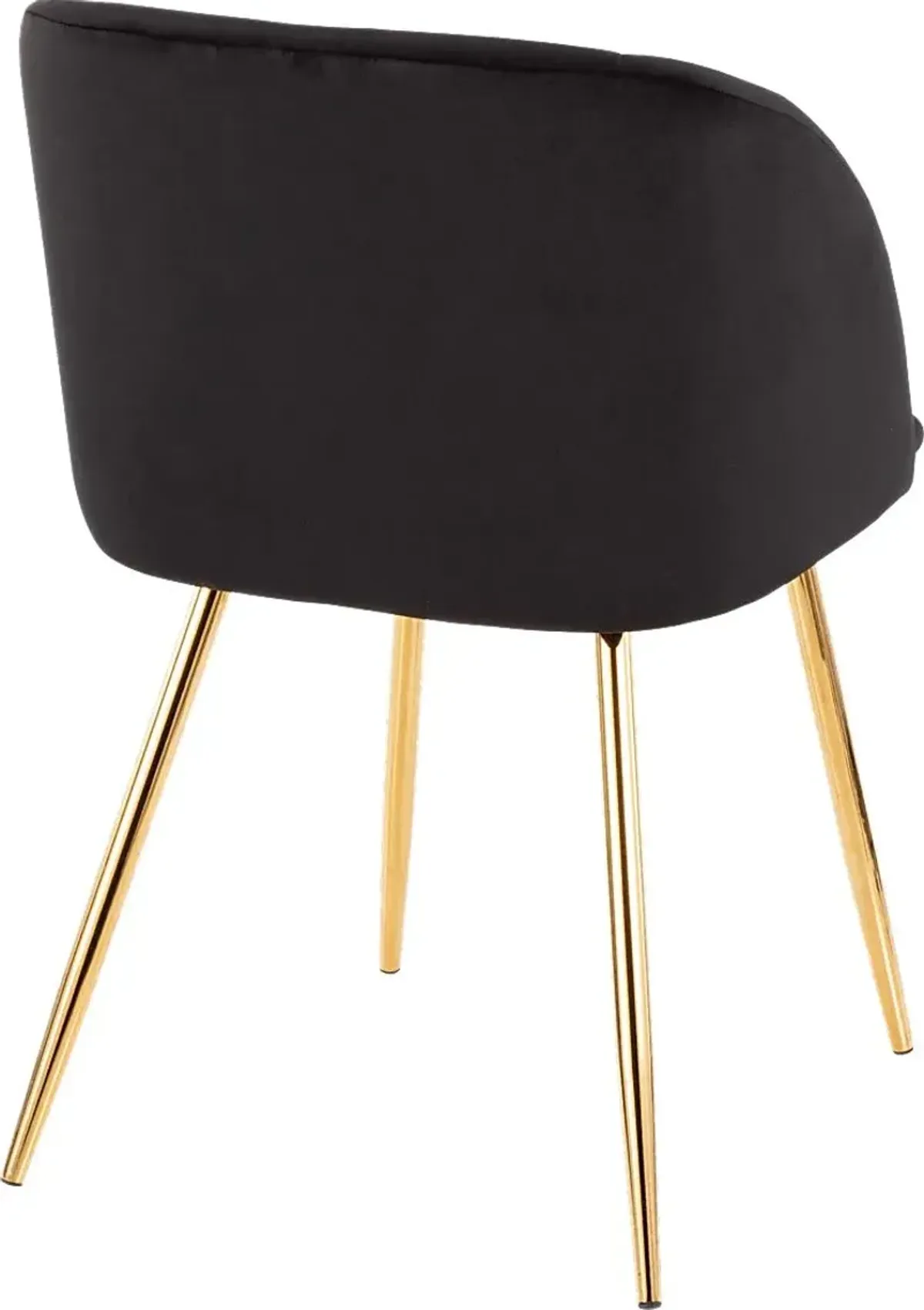 Fulham Black Dining Chair, Set of 2