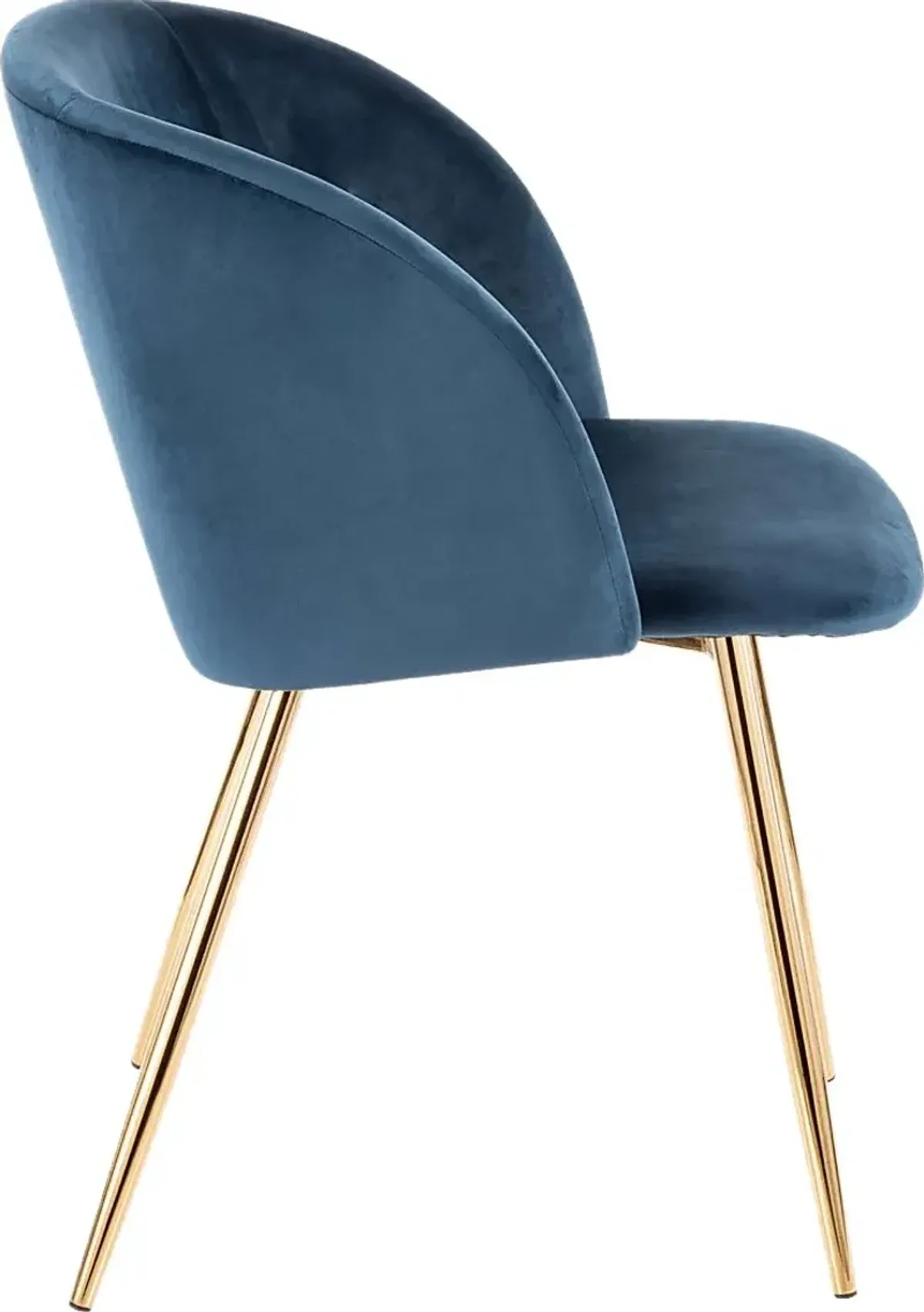 Fulham Blue Dining Chair, Set of 2