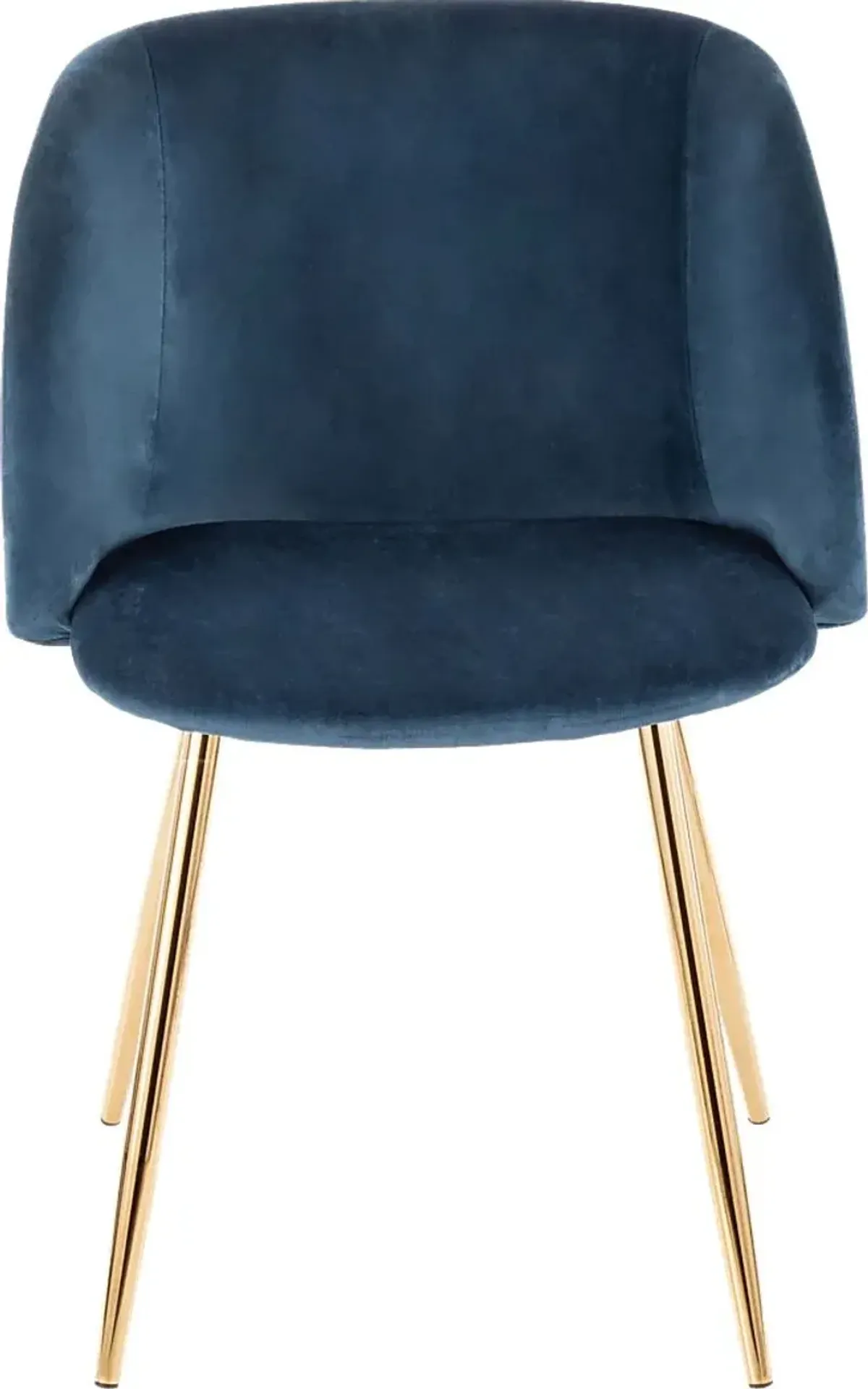 Fulham Blue Dining Chair, Set of 2