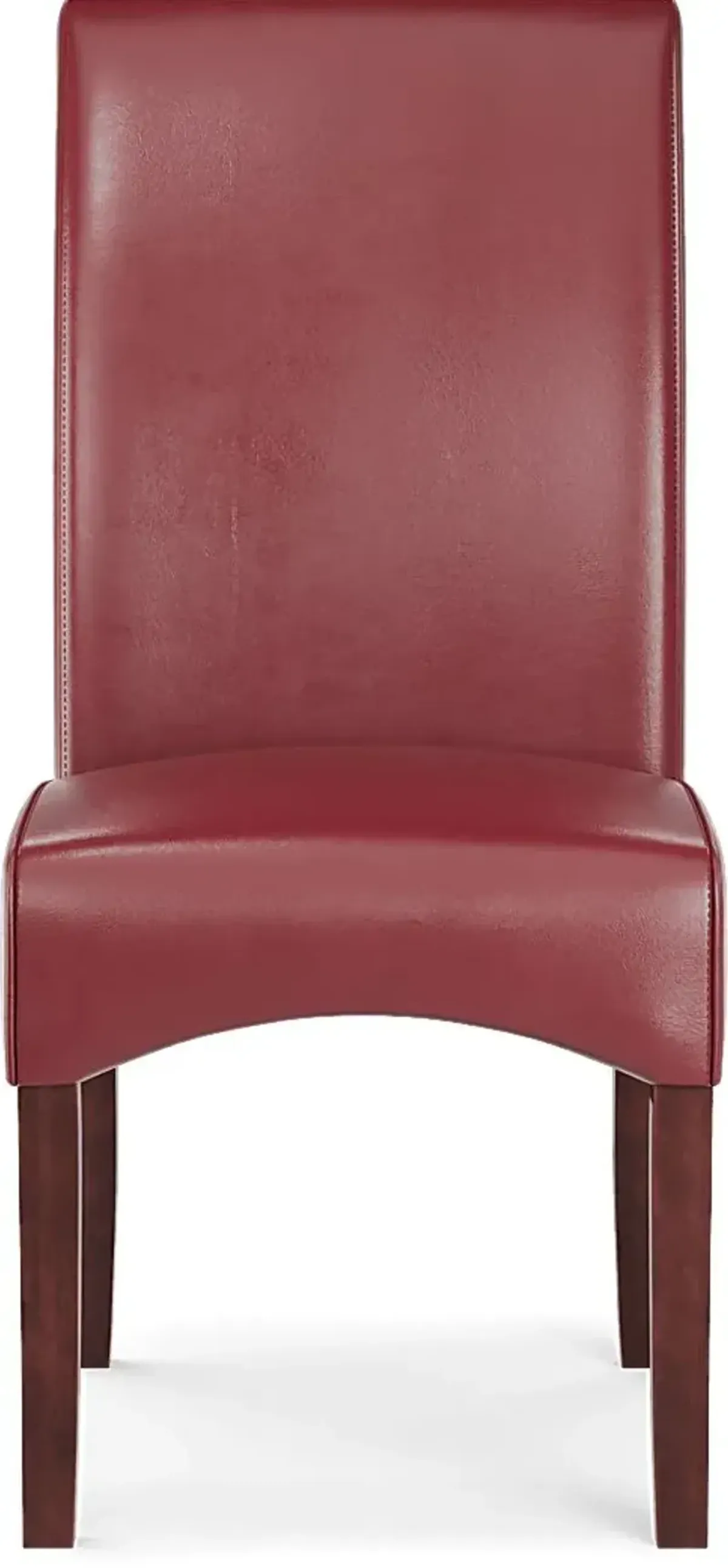 Watercolor Red Side Chair