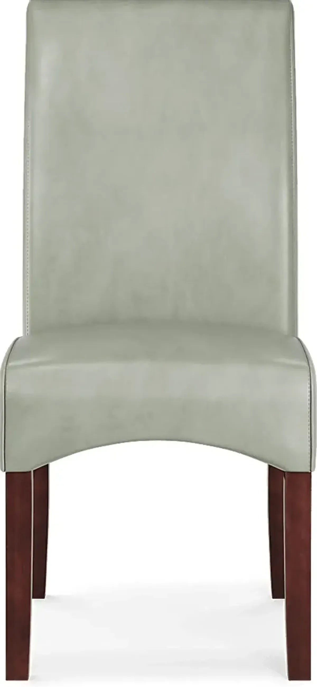 Watercolor Green Side Chair