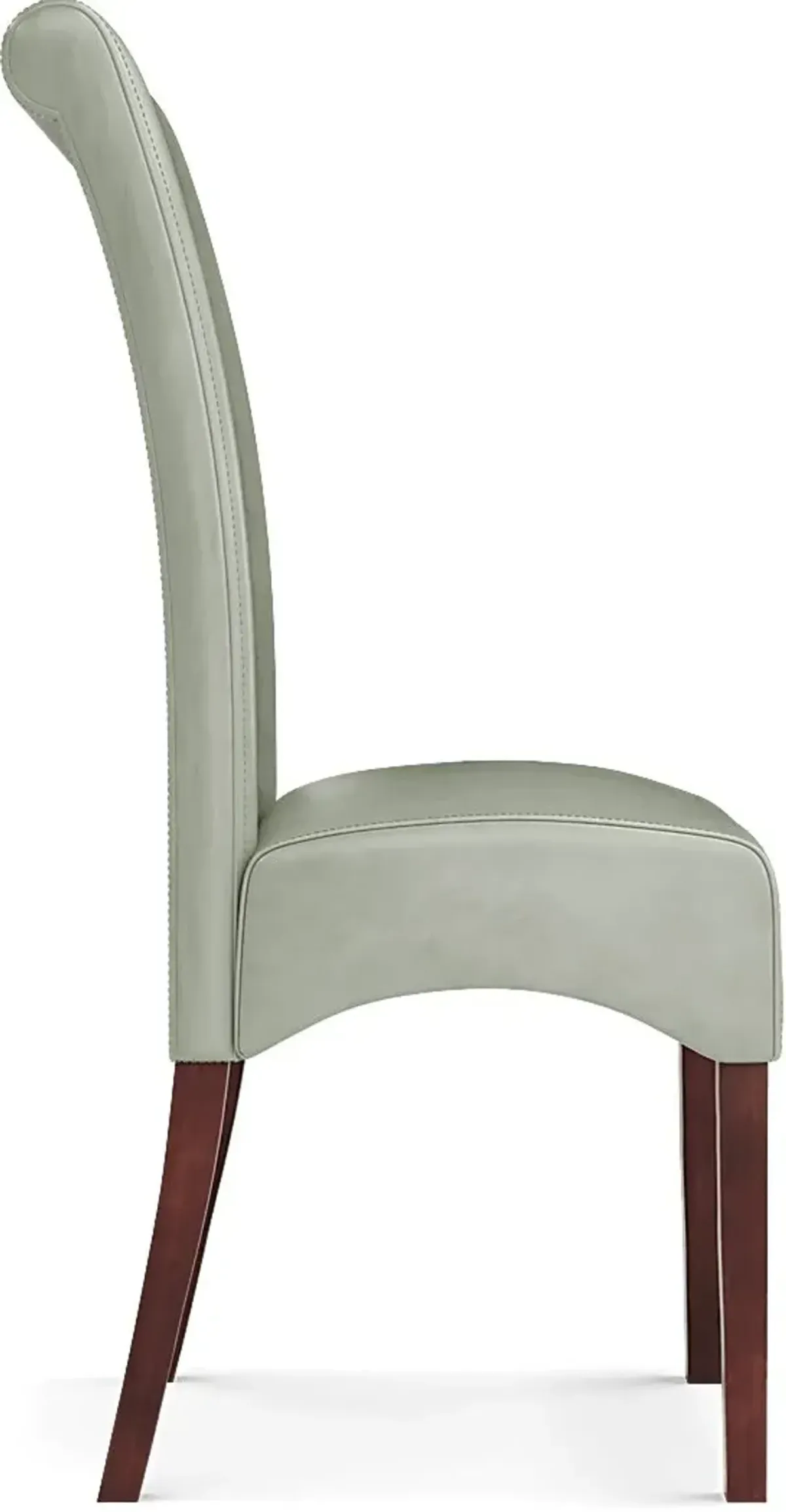 Watercolor Green Side Chair