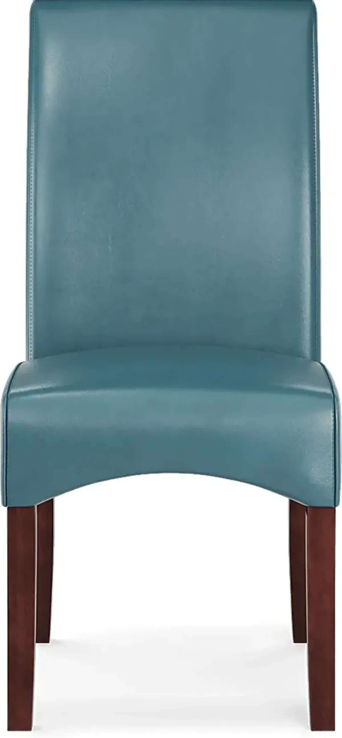 Watercolor Aqua Side Chair