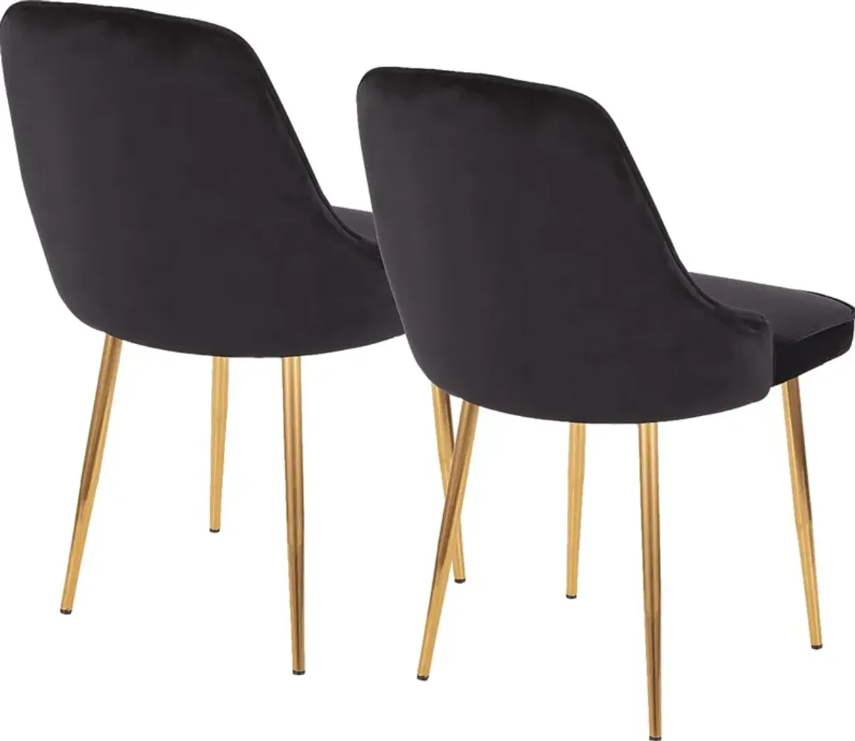 Clovis Black Dining Chair, Set of 2