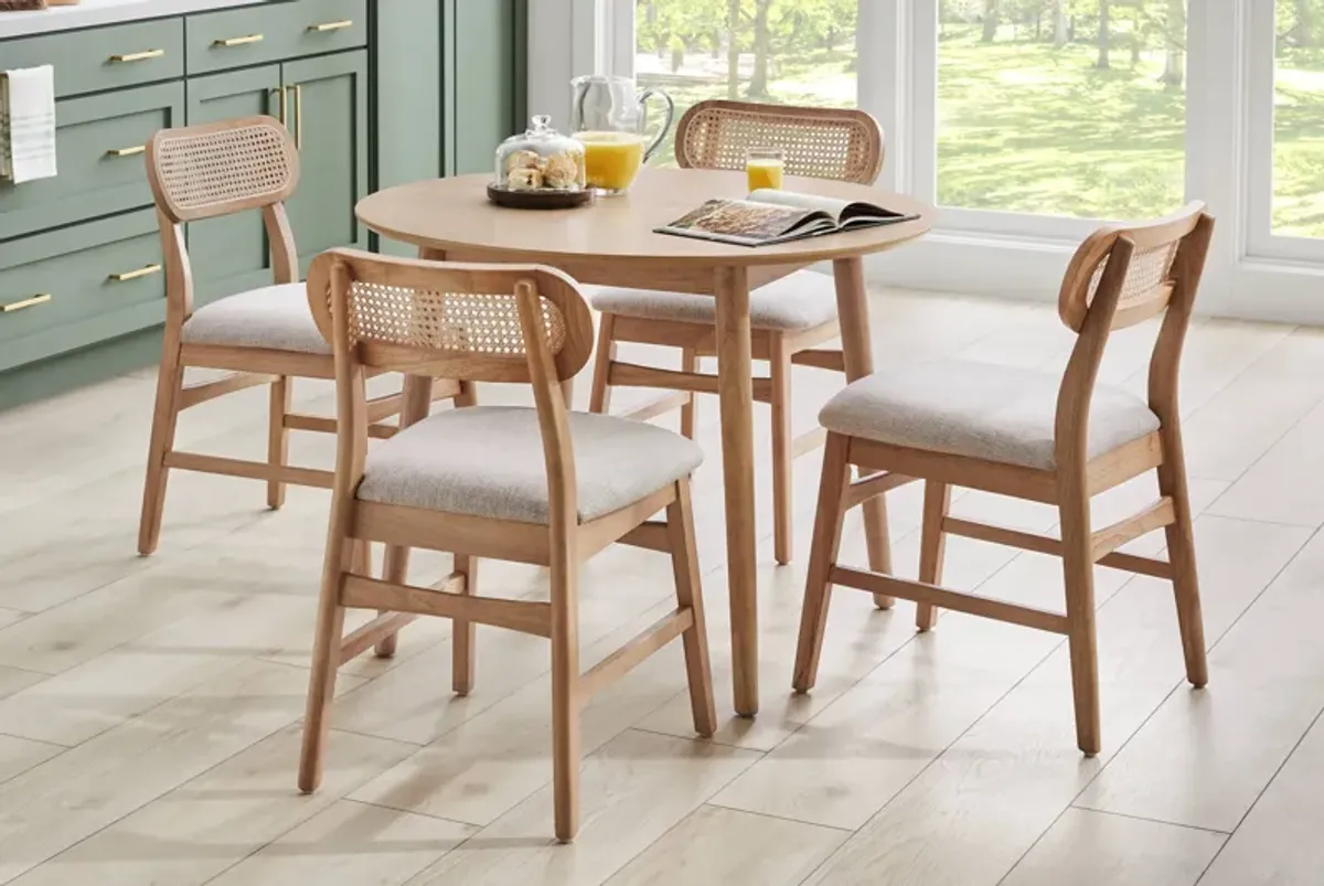 Watertown Natural 5 Pc Round Dining Room