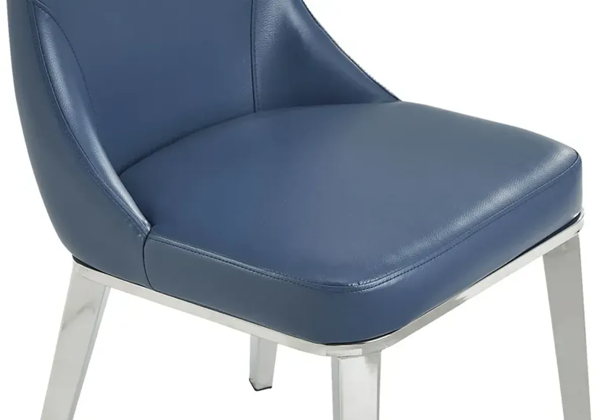 Burrette Blue Side Chair