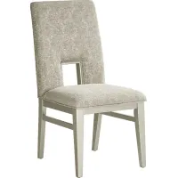 Crown Point Champagne Upholstered Side Chair