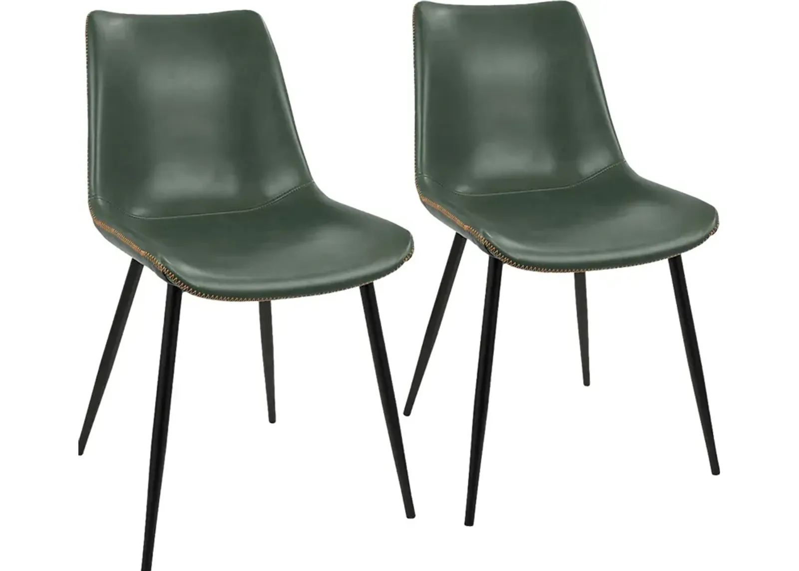 Tobin Green Dining Chair (Set of 2)