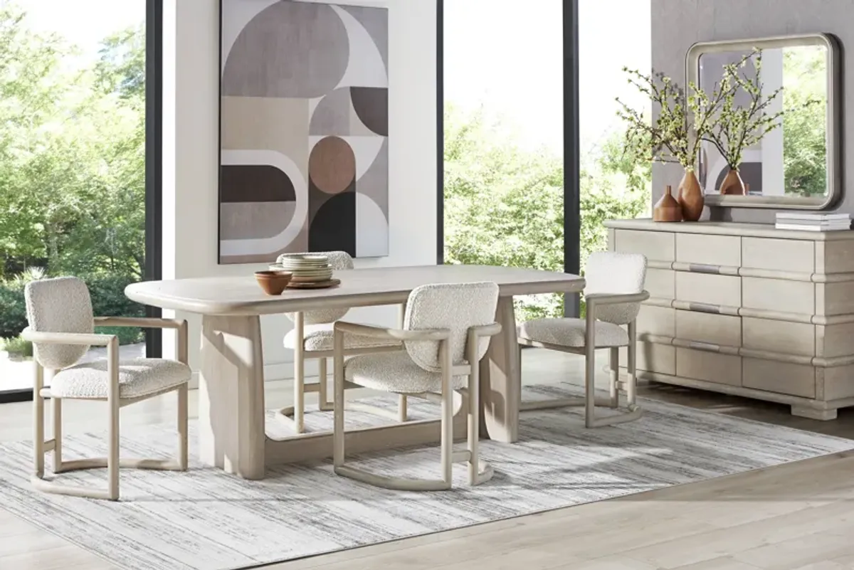 Moreno Stone 5 Pc Dining Room