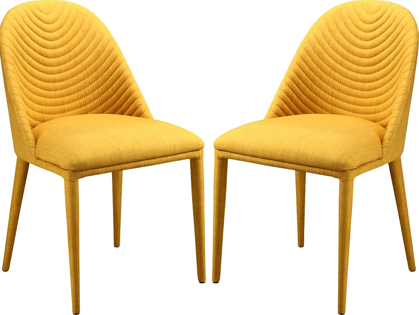 Zelrich Yellow Dining Chair (Set of 2)
