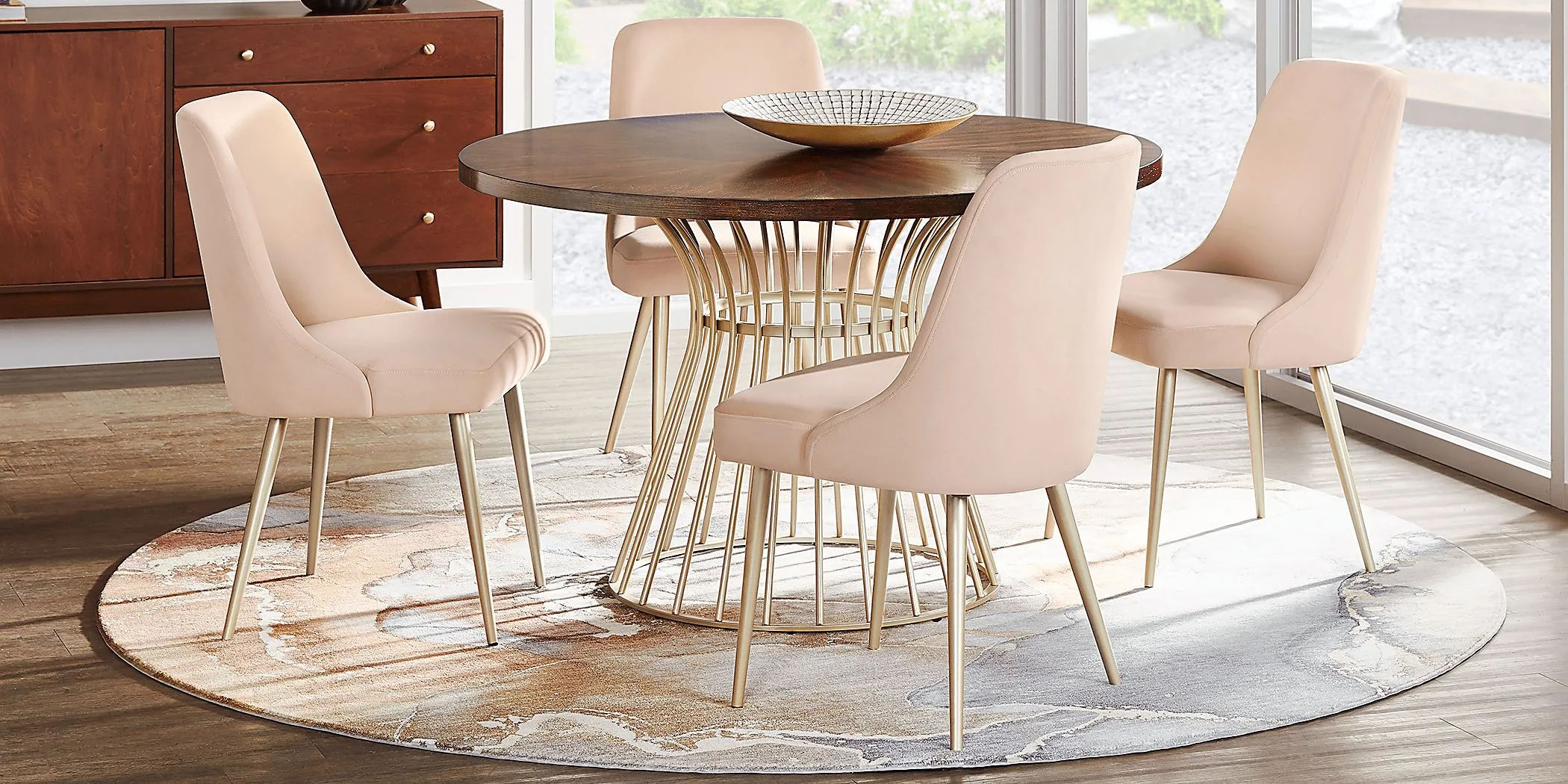 Calisi Beige Side Chair