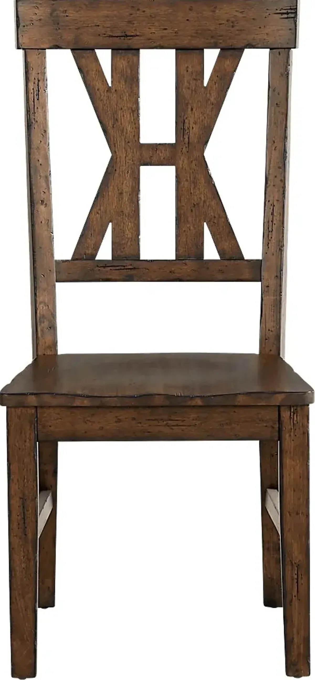 Covered Bridge Tobacco Side Chair