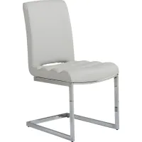 Crown Court Light Gray Side Chair