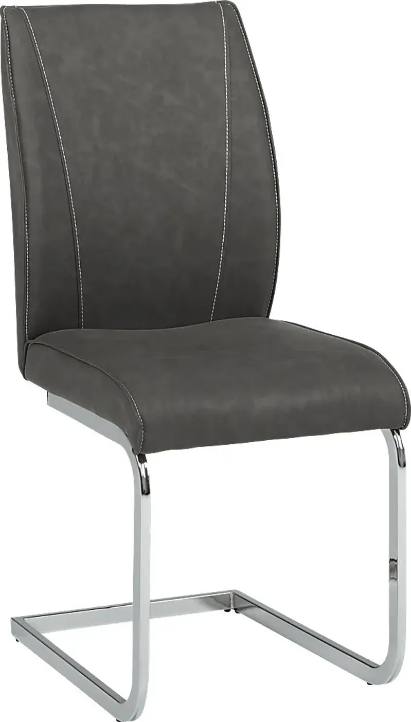 Wyndhall Gray Side Chair