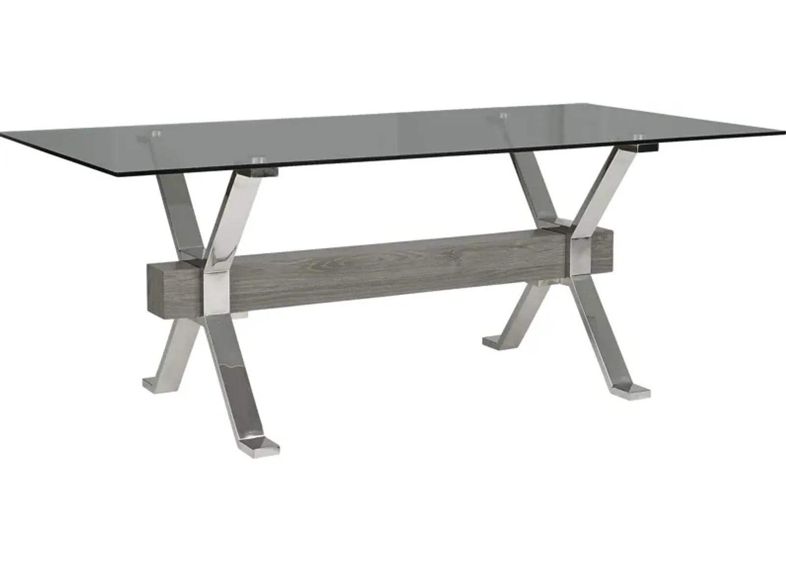 Wyndhall Chrome Rectangle Table