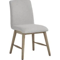 Winston Court Gray Upholstered Side Chair