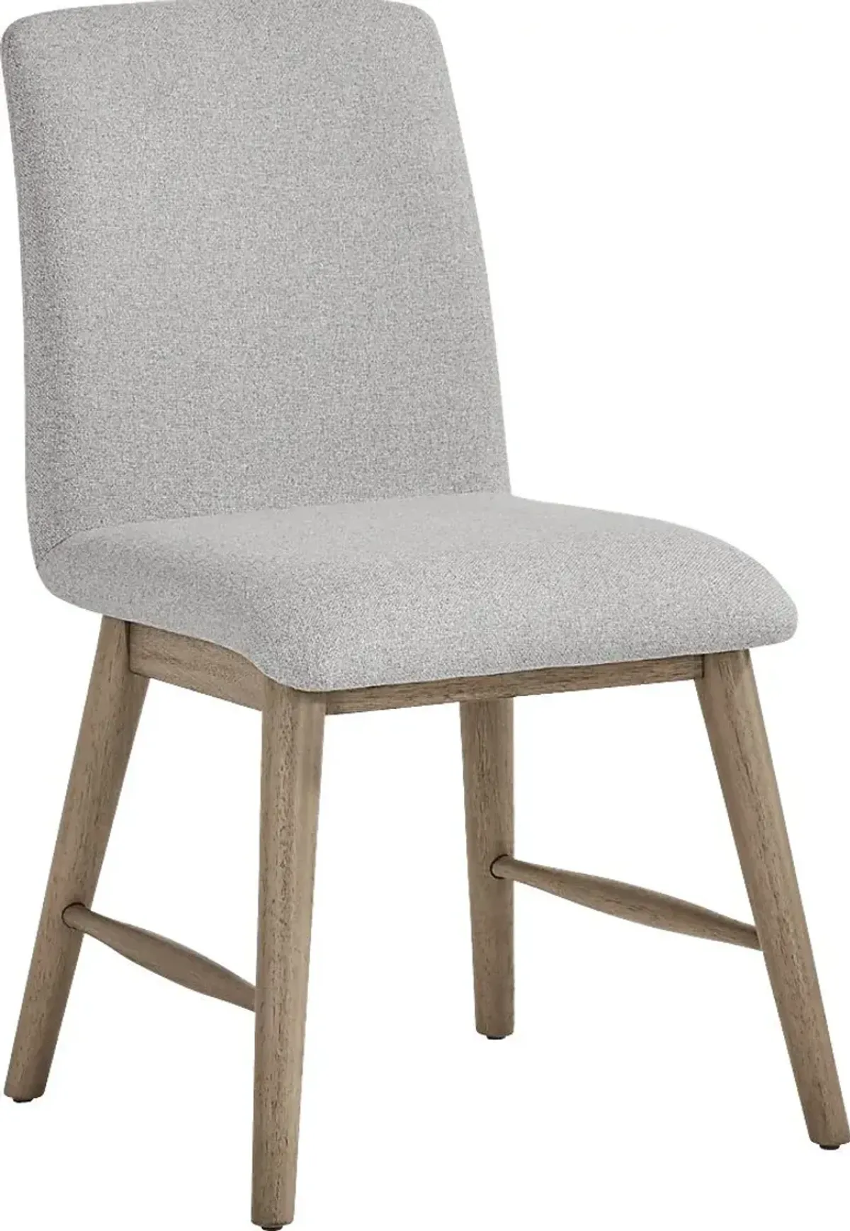 Winston Court Gray Upholstered Side Chair