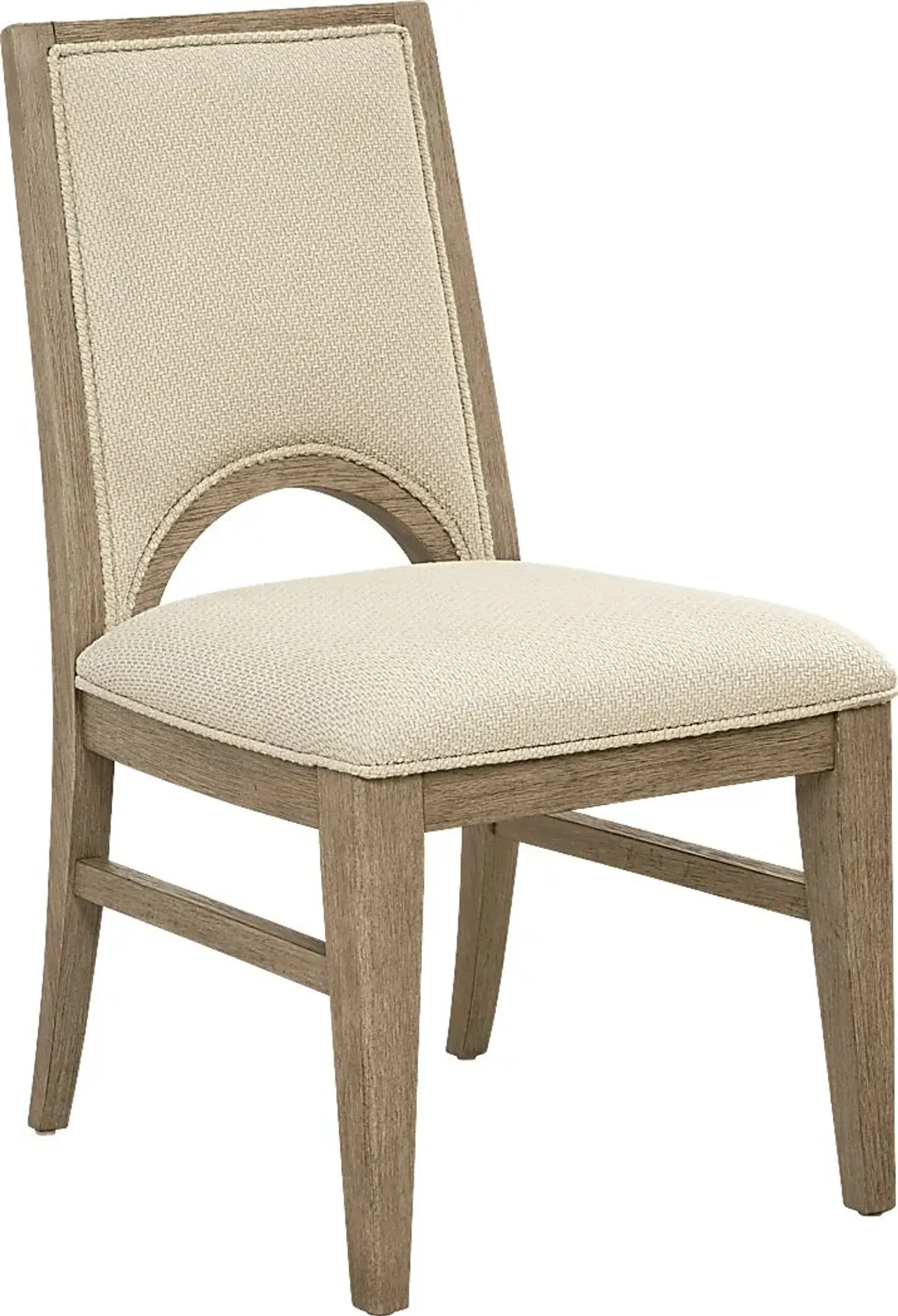 Halverson Cream Upholstered Side Chair