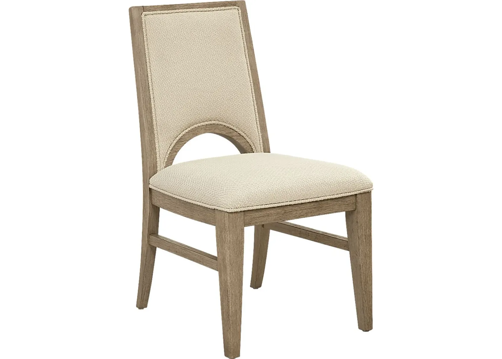 Halverson Cream Upholstered Side Chair