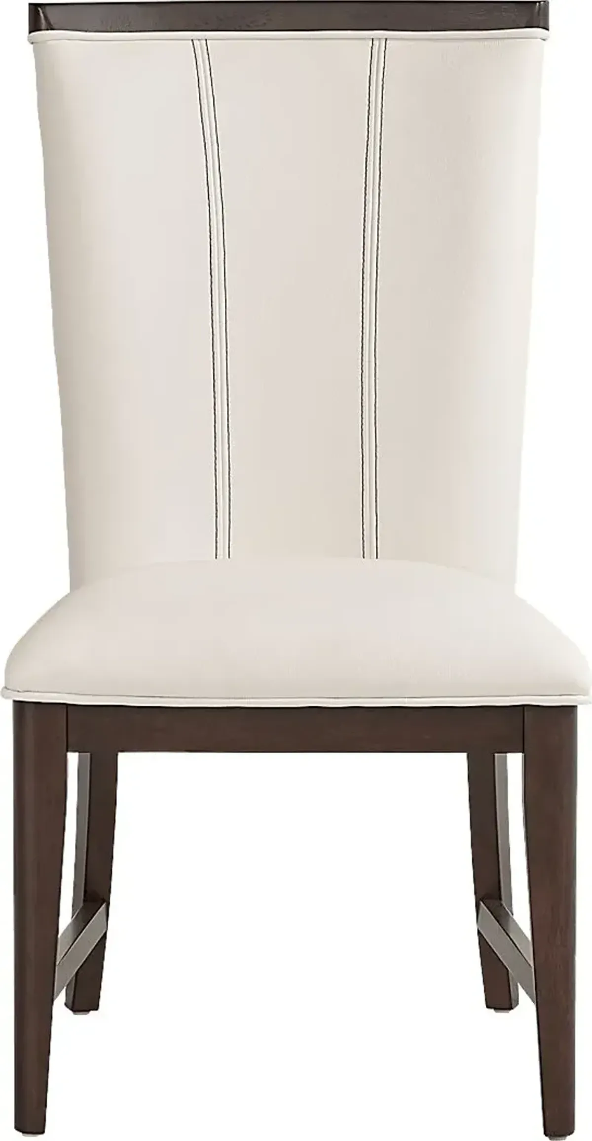 Elko Falls White Upholstered Side Chair