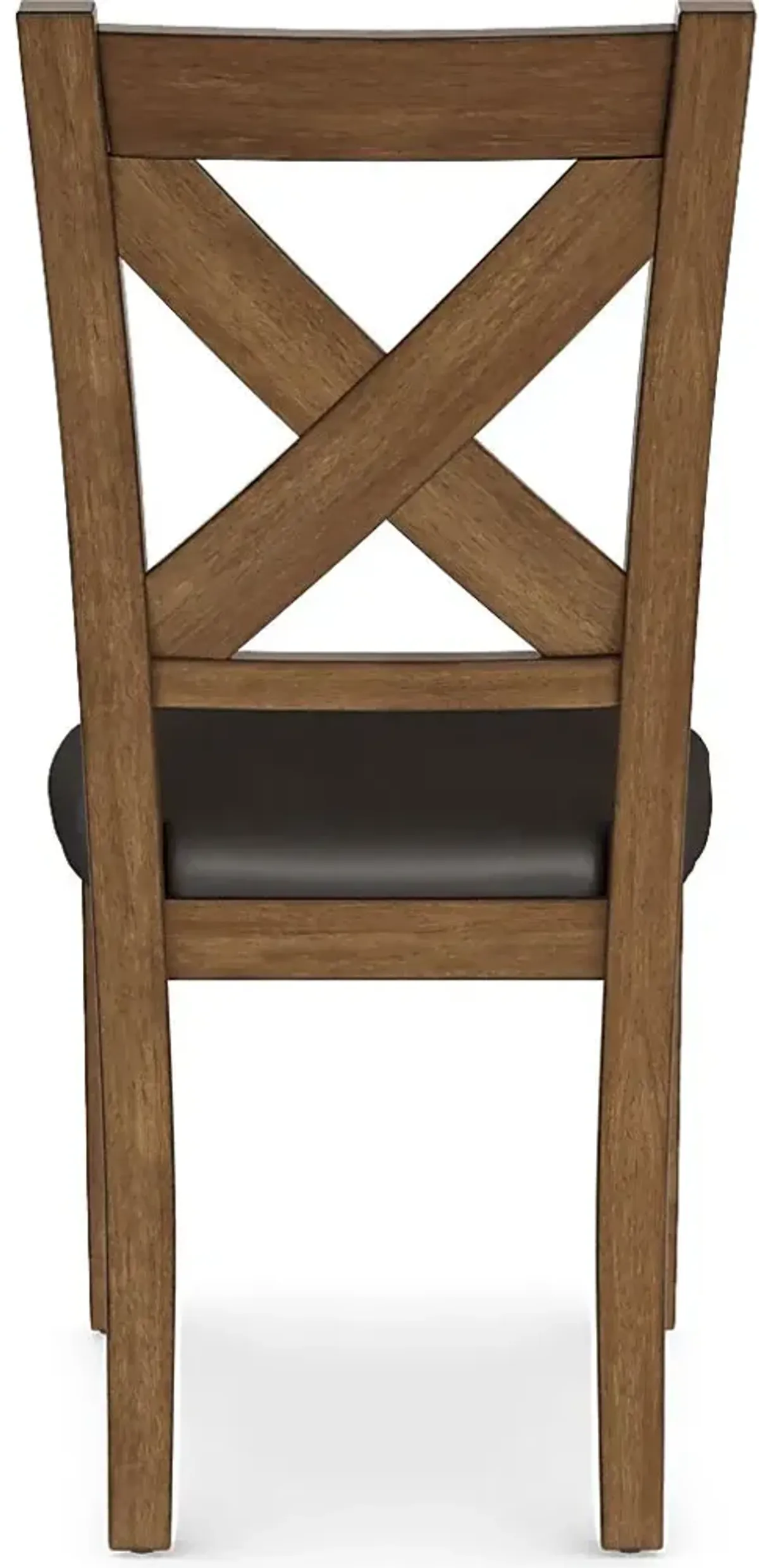 Acorn Cottage Brown X-Back Side Chair