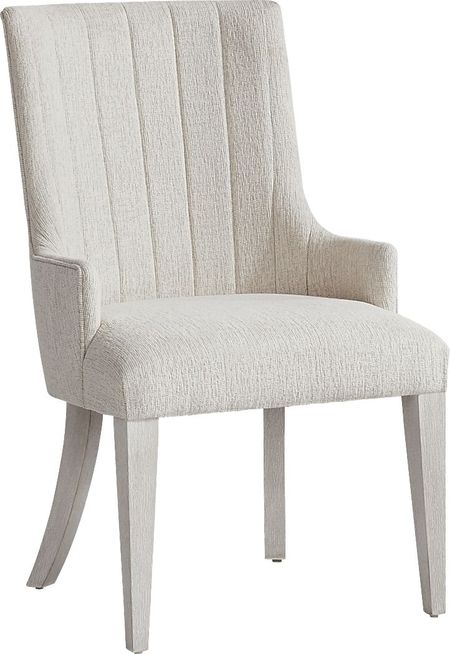 Royal Park Ivory Upholstered Arm Chair