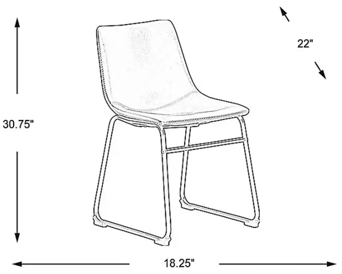 Barcroft Gray Side Chair