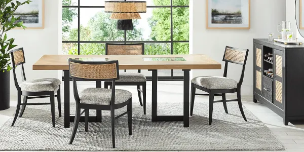 Hunter Springs Black 5 Pc Rectangle Dining Room