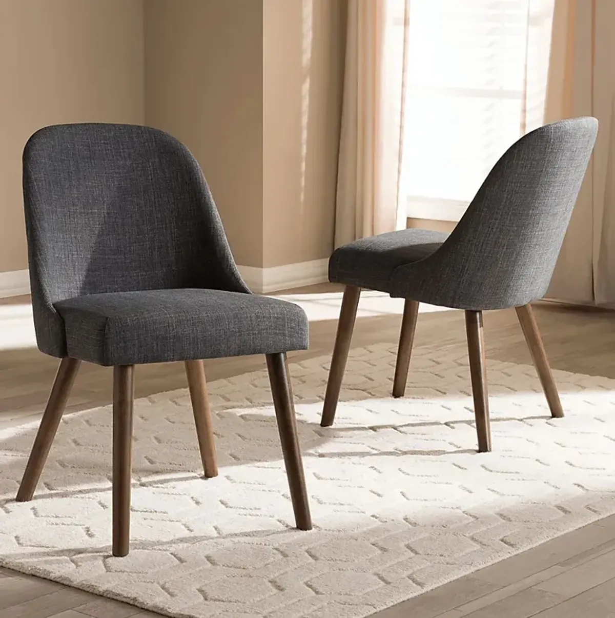 Hollilynn Charcoal Dining Chair