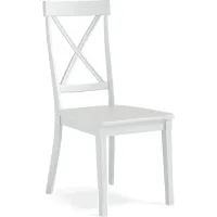Brynwood White Side Chair