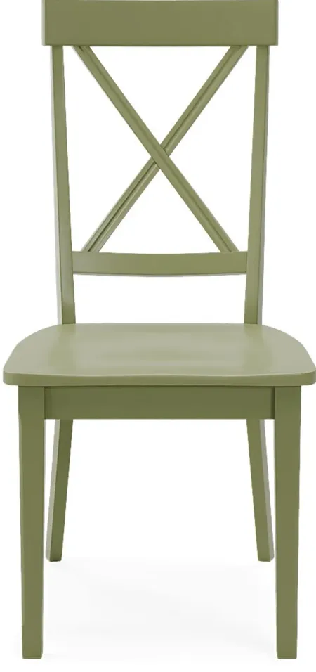 Brynwood Green Side Chair