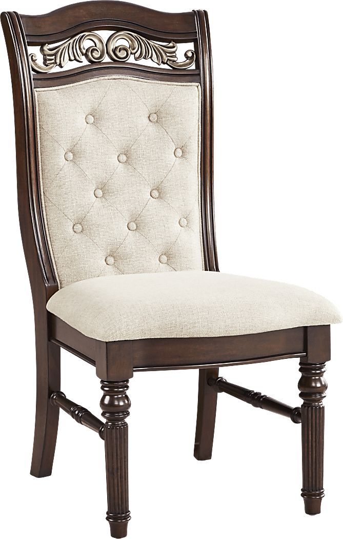 Gallagher Avenue Brown Upholstered Side Chair