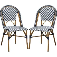 Trivoli Blue Dining Chair, Set of 2