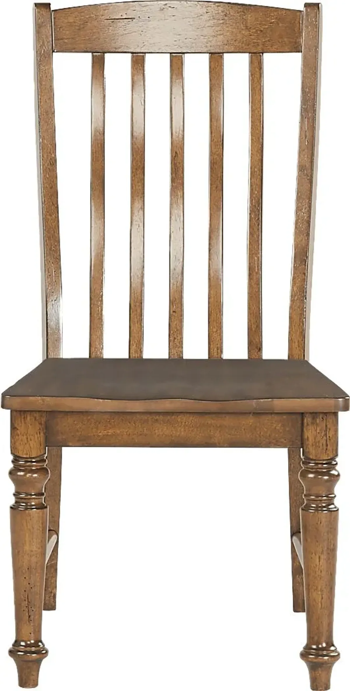 Twin Lakes Brown Slat Side Chair