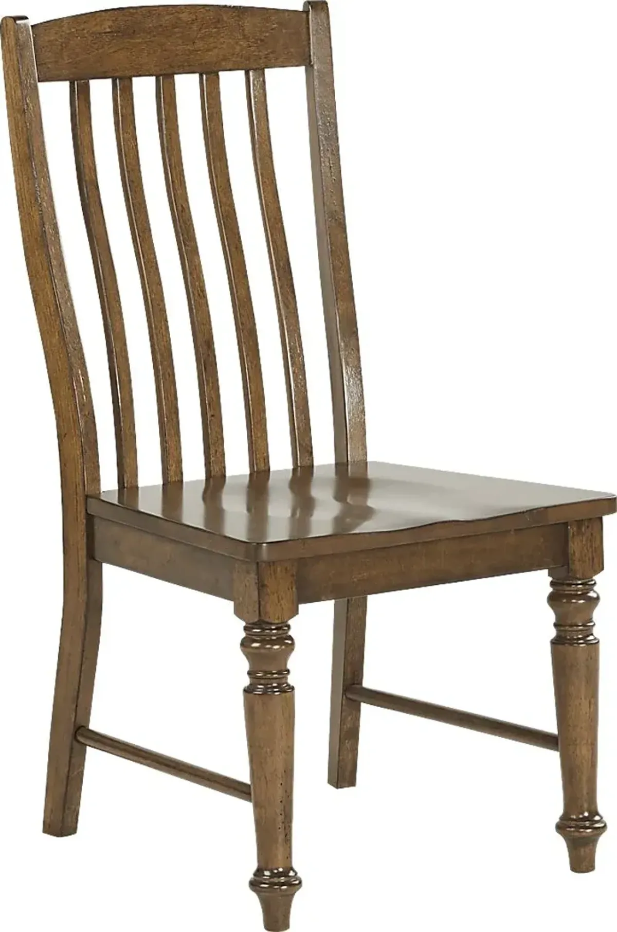 Twin Lakes Brown Slat Side Chair