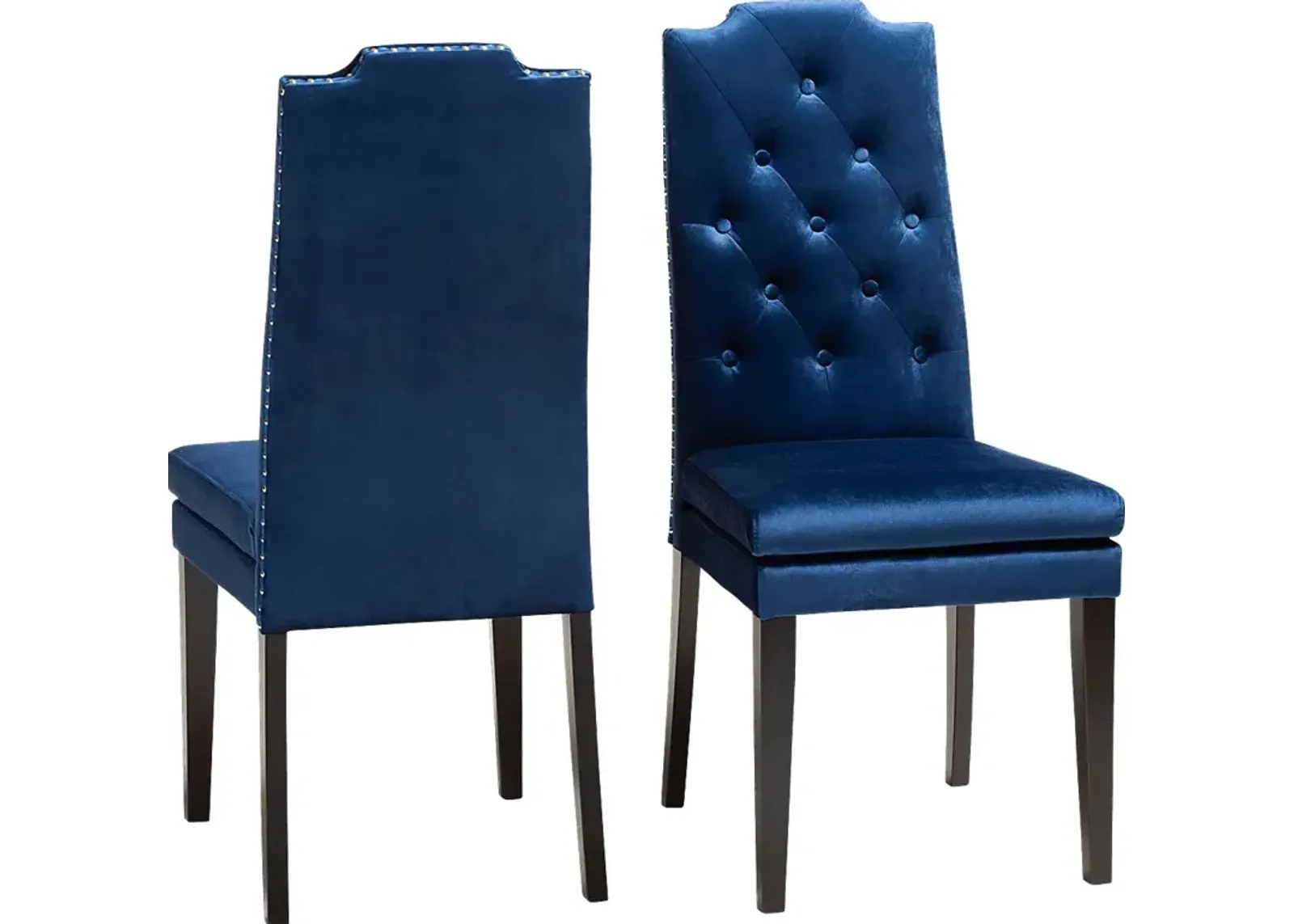 Delwood Navy Side Chair, Set of 2