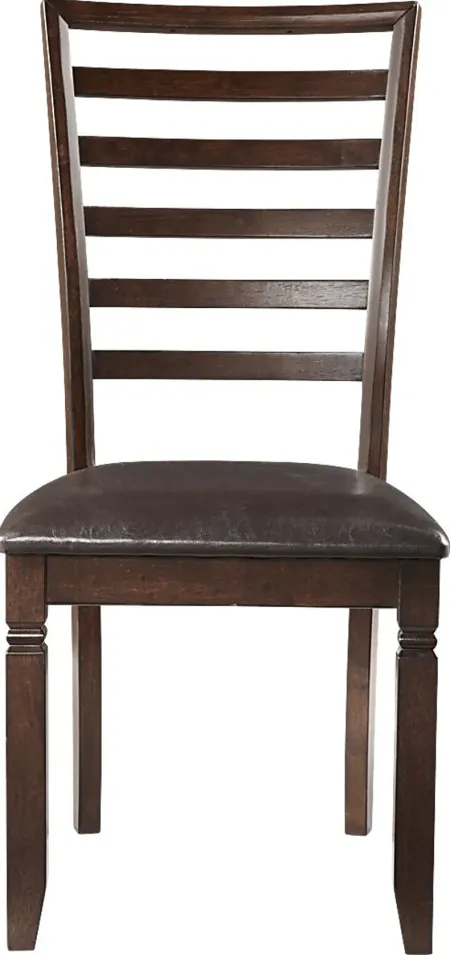 Riverdale Cherry Ladder Back Side Chair