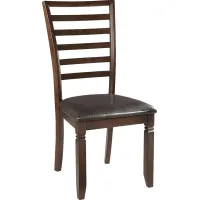 Riverdale Cherry Ladder Back Side Chair