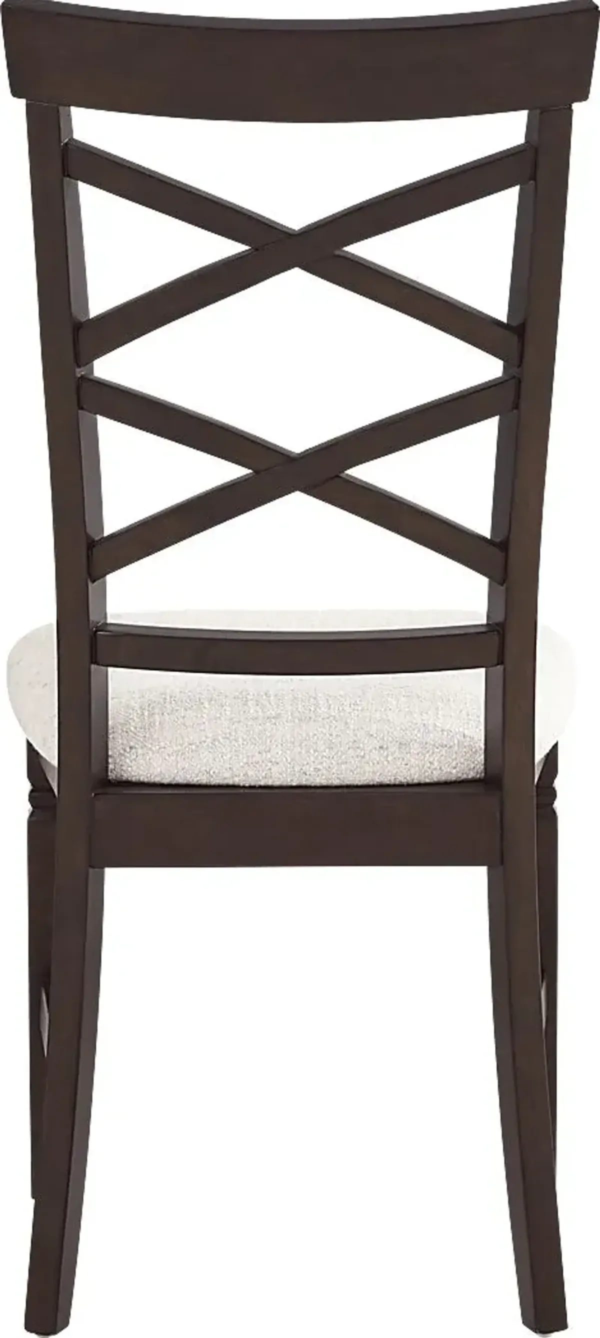 Winslow Brown Cherry X-Back Side Chair