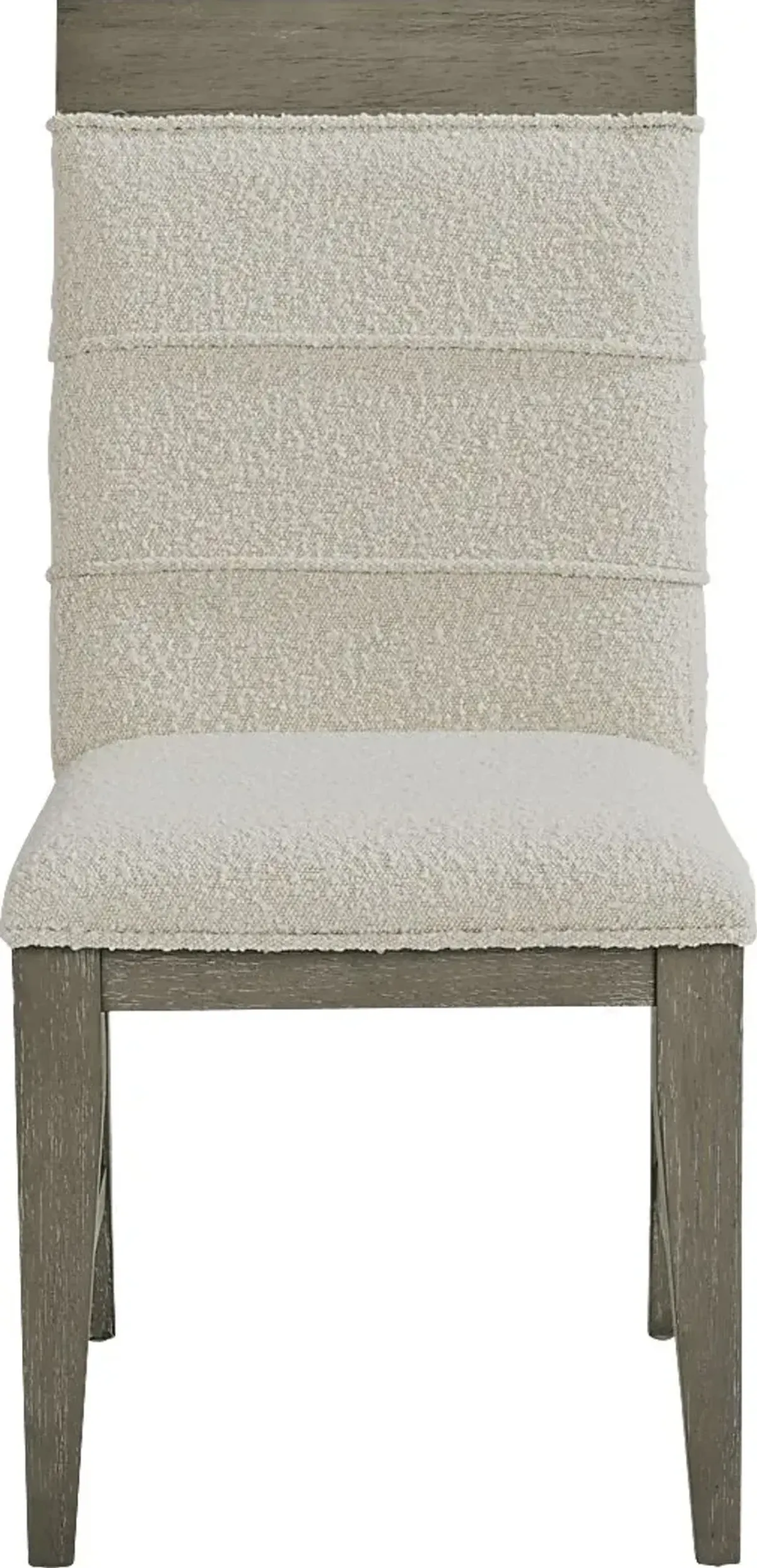 Collins Avenue Cream Upholstered Side Chair