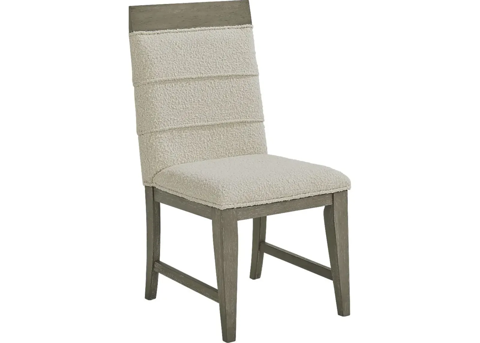 Collins Avenue Cream Upholstered Side Chair