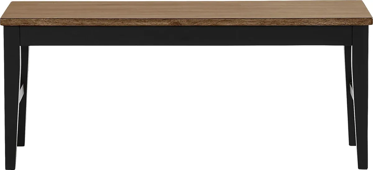 Stanford Black Small Bench