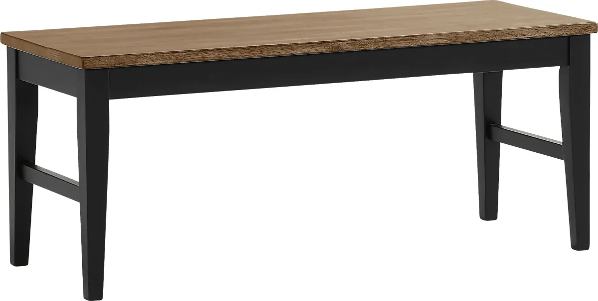 Stanford Black Small Bench