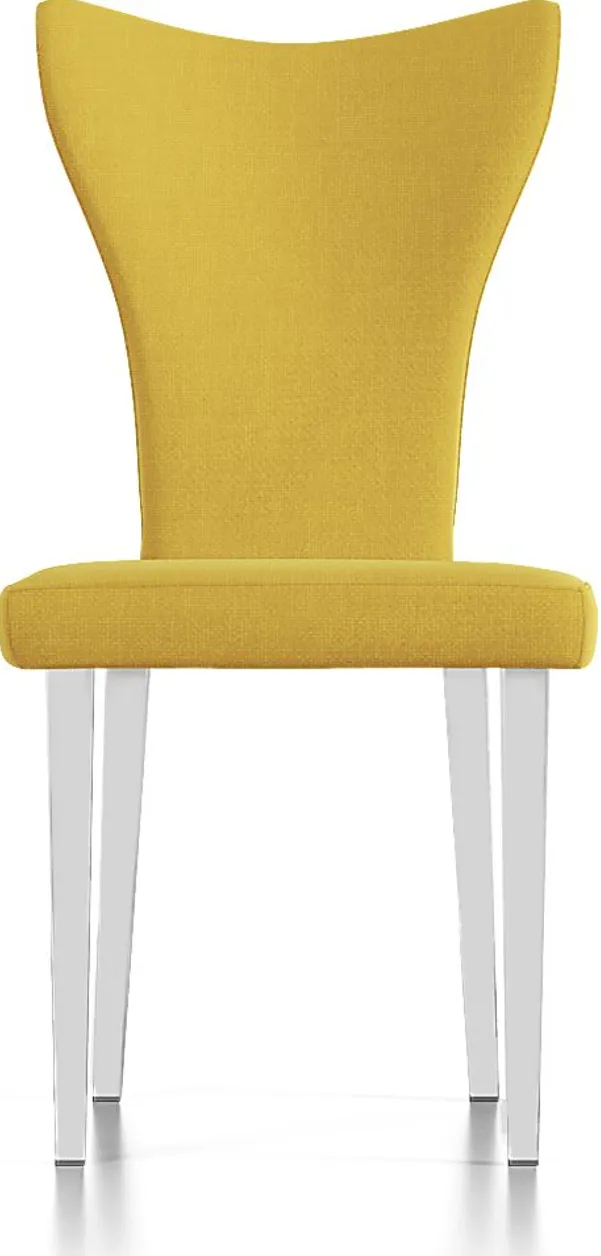 Tyron Yellow Side Chair