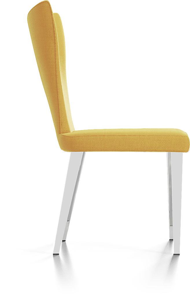 Tyron Yellow Side Chair