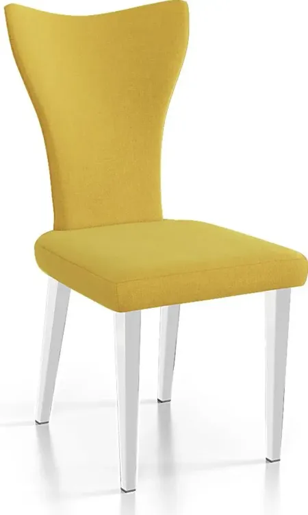 Tyron Yellow Side Chair