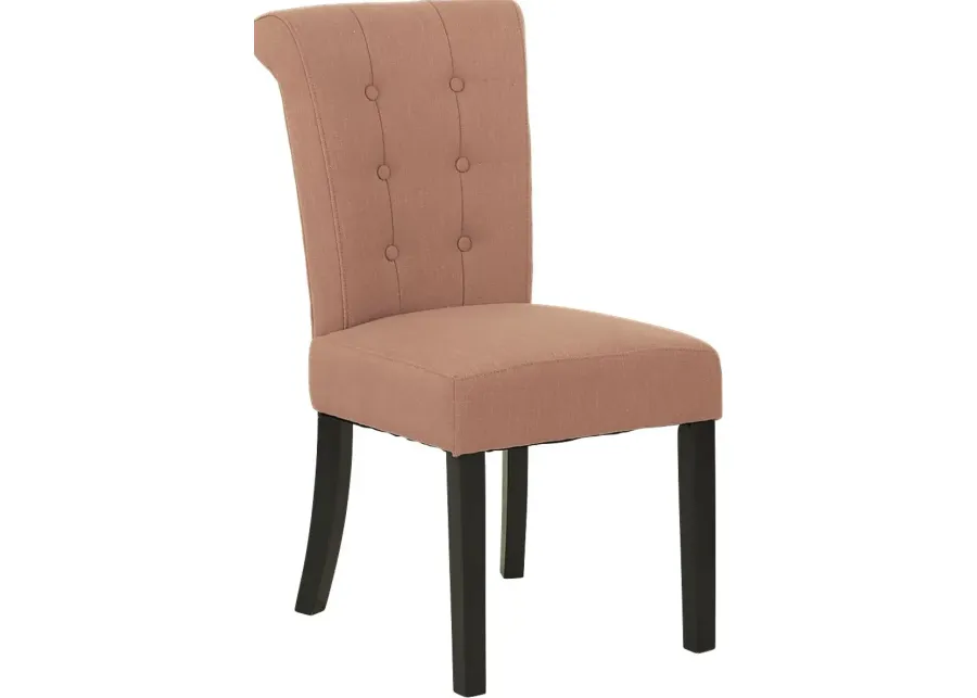 Georgiana Orange Side Chair