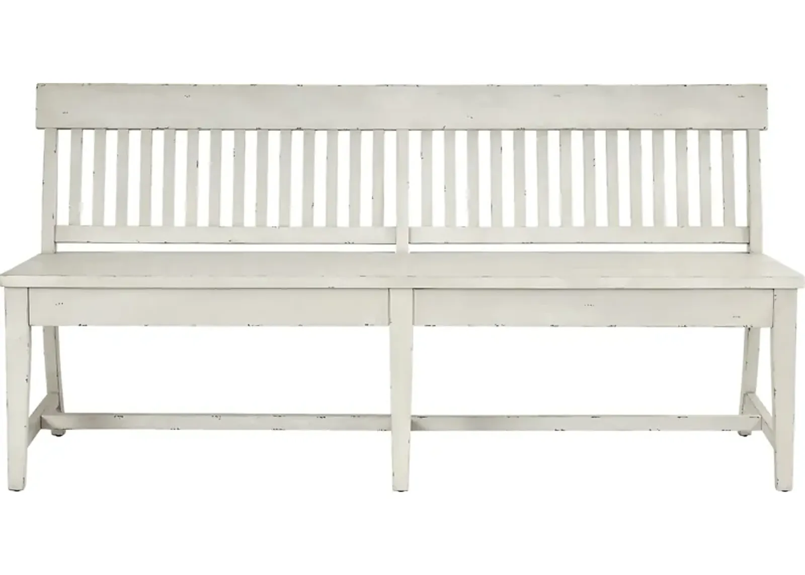 Wicklow Hills White Dining Bench