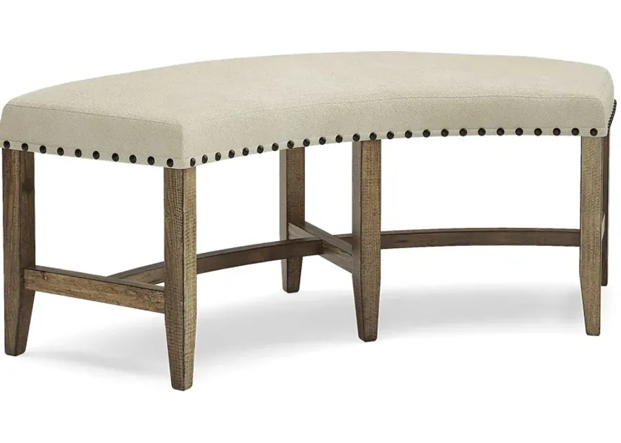 Canyon City Cream Bench